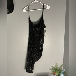 Black, sequence dress